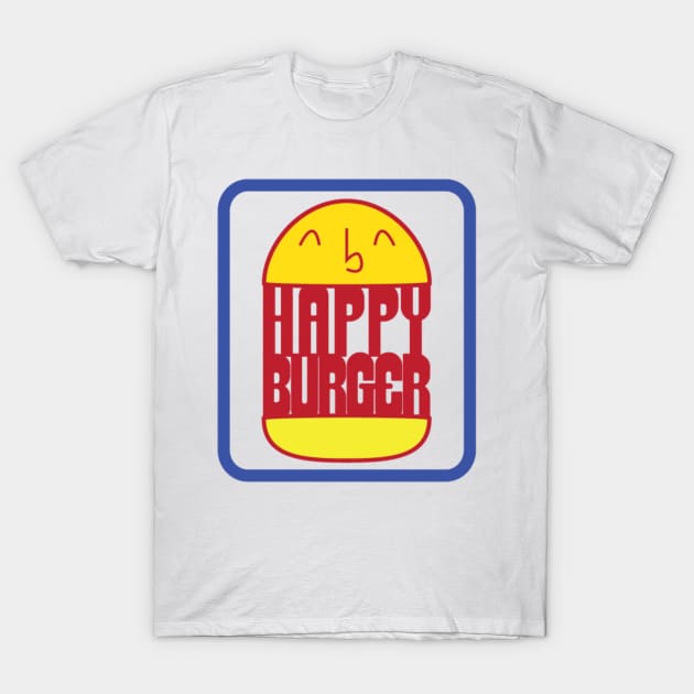 Happy Burger T-Shirt by JamesLemire